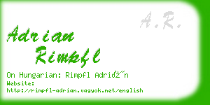 adrian rimpfl business card